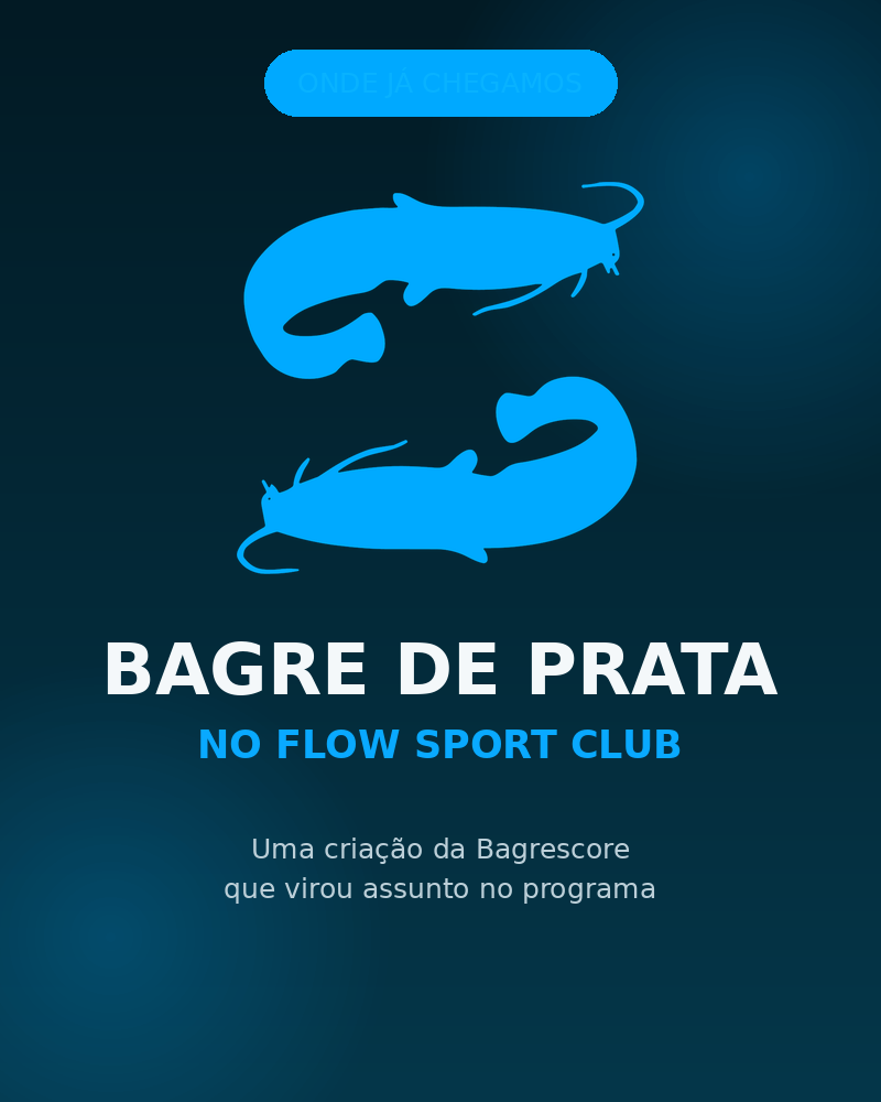 Bagre de Prata no Flow Sport Club